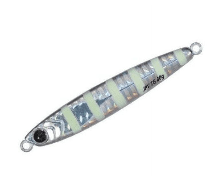 Major Craft Jigpara Vertical Tungsten 100  Zebra Glow