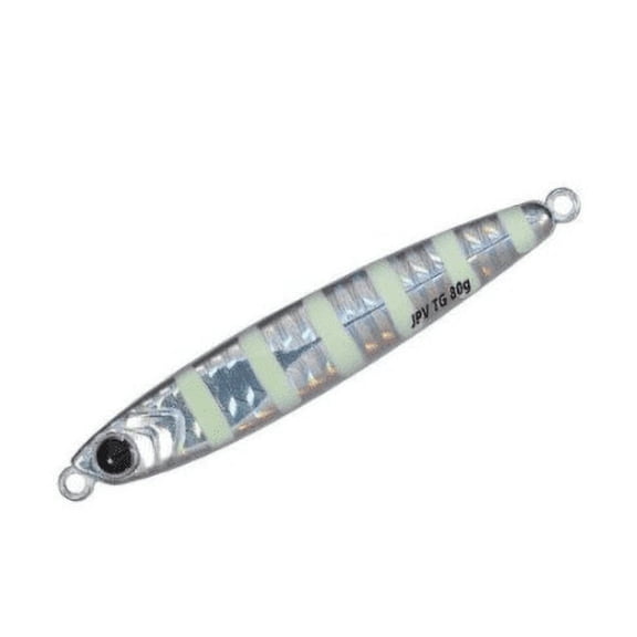 Major Craft Jigpara Vertical Tungsten 150 Zebra Glow