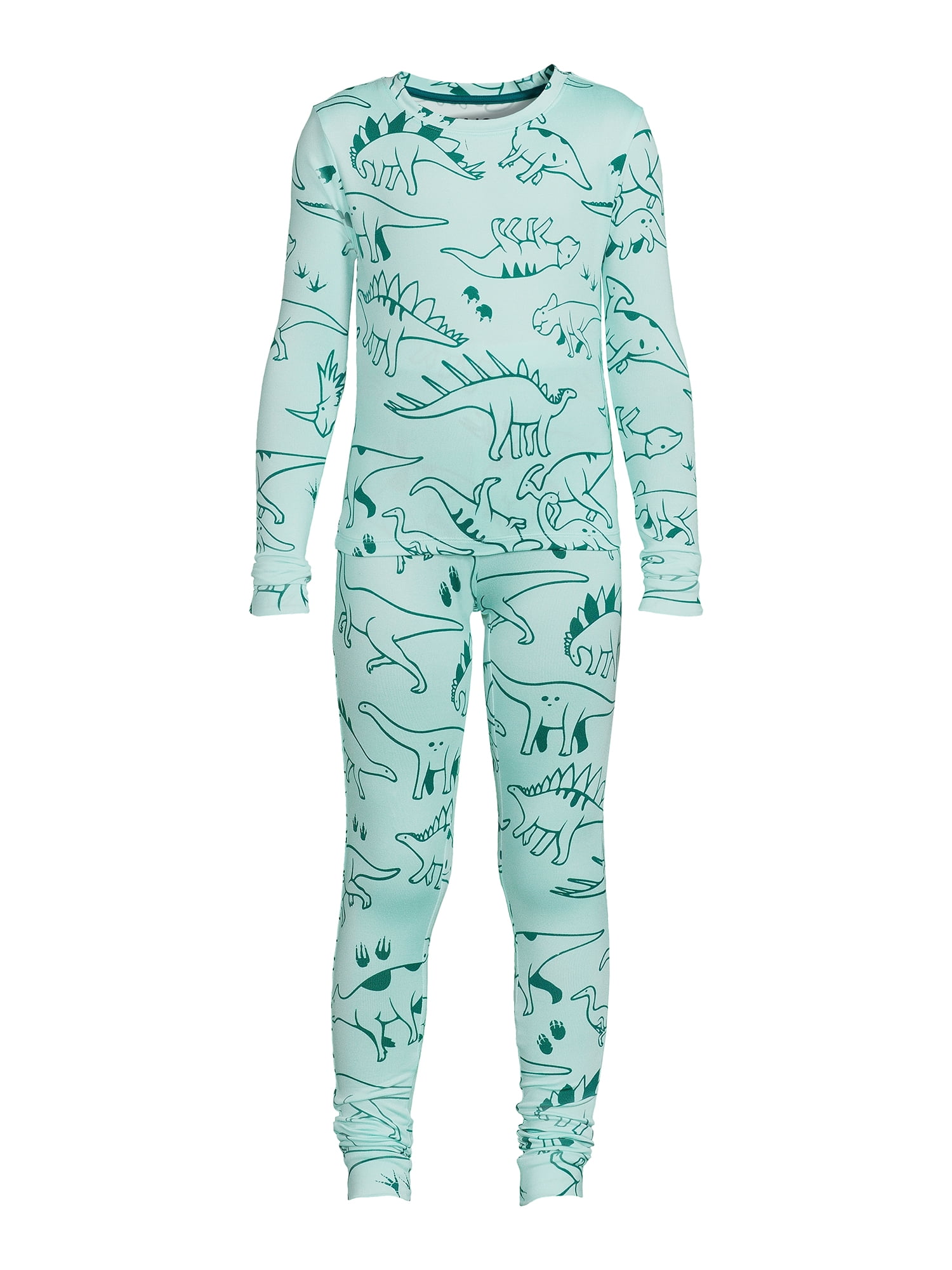 Renewold Sea Turtle Pjs for Boys Stretchy Long Sleeve Tee Pajamas Pullover  Tops Set 2 Pack Athletic Jogger Walking Clothes Thermal Nightwear Pullover  Tops Size 3-4 