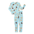 thumbnail image 1 of Major Cuddles Boys Long Sleeve Top and Pants Snug Fit Pajama Sleep Set, 2-Piece, Sizes 4-12, 1 of 3