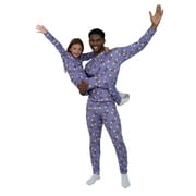 MAJOR CUDDLES featuring Tootsie Roll Unisex Adult Slim Fit Long Sleeve Top and Pant Family Pajama Set, 2-Piece, Size S-XXL