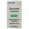 thumbnail image 1 of Docusate Calcium 240mg. Stool Softener Softgels. 3-Pack., 1 of 2