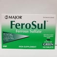thumbnail image 1 of Major FeroSul Green Tablets, 325mg, 100ct 009047591823A124, 1 of 1