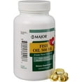 thumbnail image 1 of Major Fish Oil 500 mg. 130 SoftGels (Pack of 3), 1 of 1