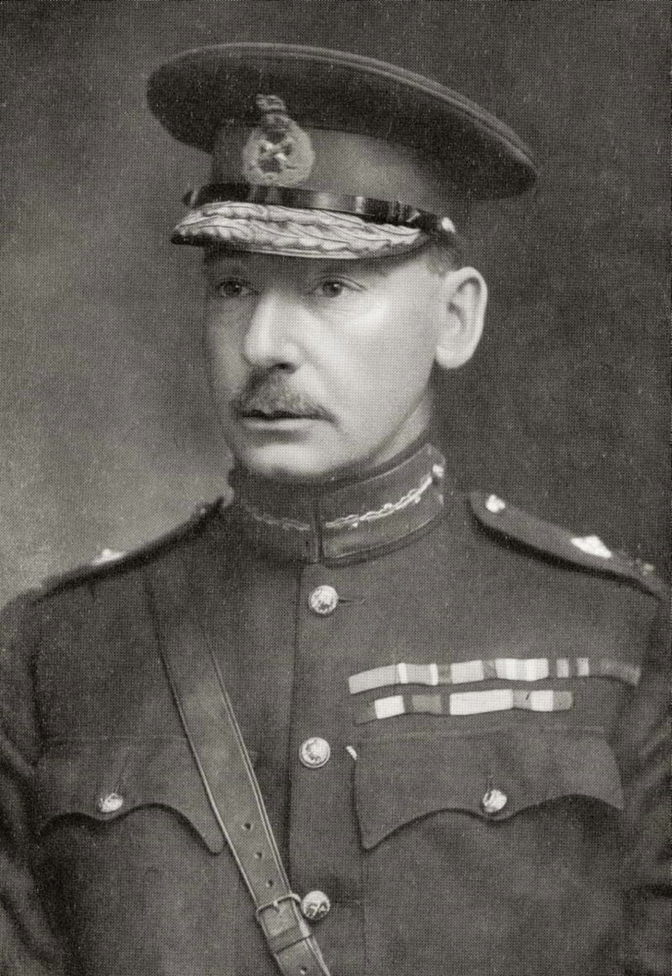 Major General Sir Charles Vere Ferrers Townshend 1861 Canvas Art - Ken Welsh Design Pics (22 x 32)