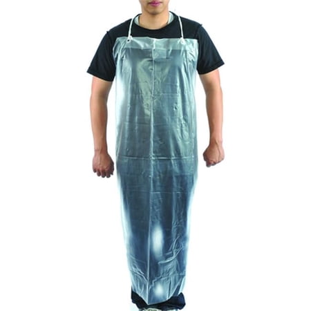 Major Gloves 10-3545P-CL Clear PVC Apron 35 x 45 In.- Pack 48
