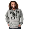 thumbnail image 1 of Major Key Alert Rap Entrepreneur Hoodie Sweatshirt Women Men Brisco Brands M, 1 of 6