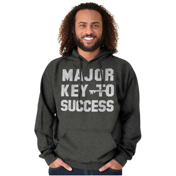 Major Key Success Motivational Hoodie Sweatshirt Women Men Brisco Brands 5X