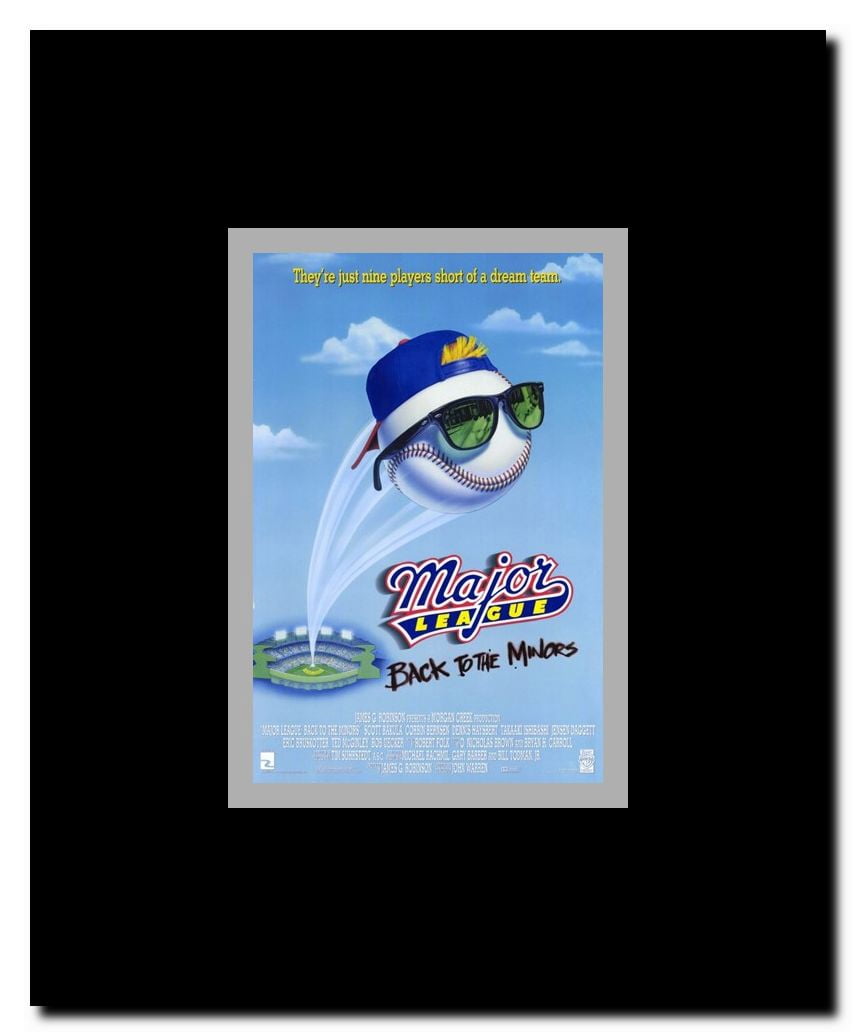 Major League 3: Back to the Minors Framed Movie Poster