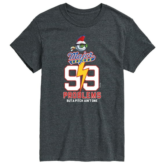 Major League - 99 Problems - Men's Short Sleeve Graphic T-Shirt