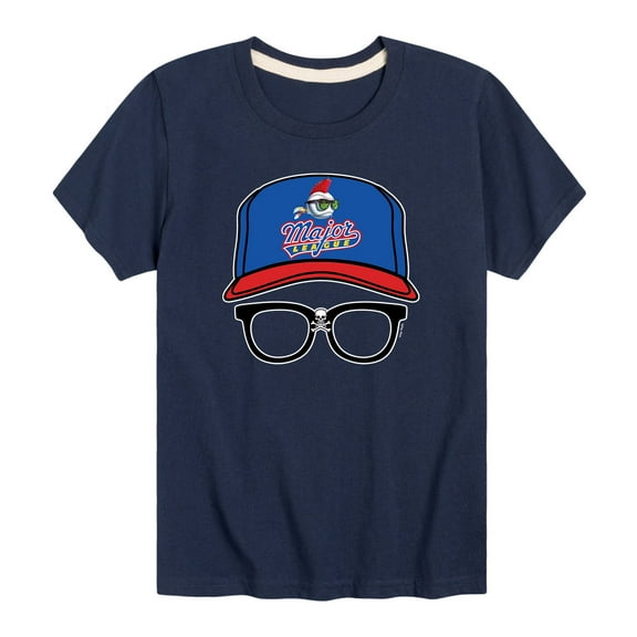 Major League - Cap And Glasses - Toddler And Youth Short Sleeve Graphic T-Shirt