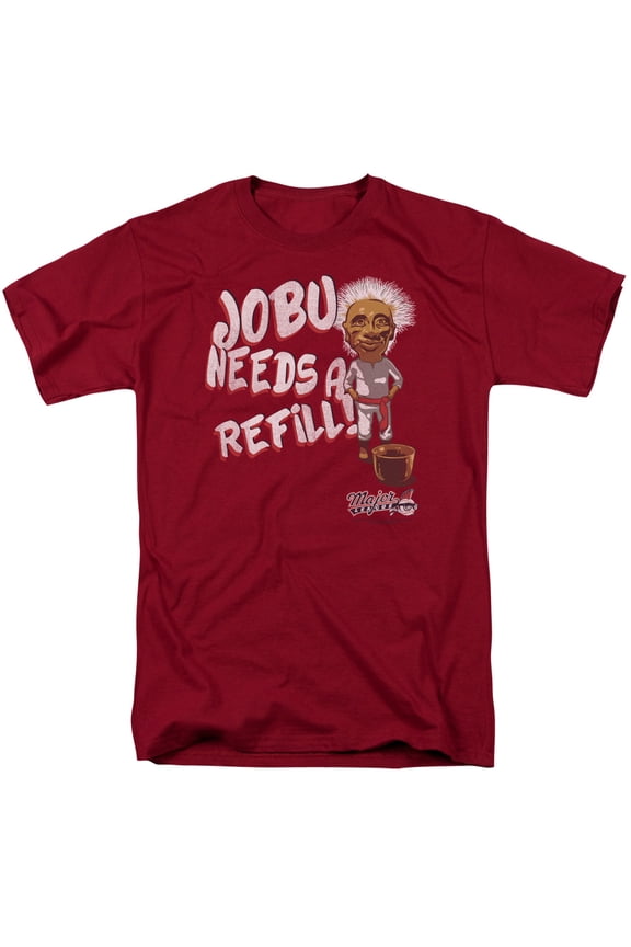 Major League Jobu Needs A Refill Mens Short Sleeve Shirt