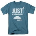 thumbnail image 1 of Major League Just A Bit Outside Adult 18/1 T-Shirt Slate, 1 of 1