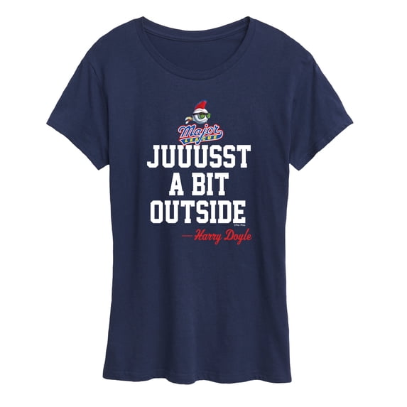 Major League - Juuusst a Bit Outside Short Sleeve Graphic T-Shirt