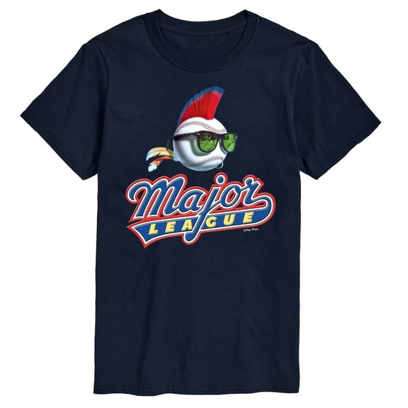 Major League - Mohawk Baseball - Men's Short Sleeve Graphic T-Shirt