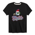 thumbnail image 1 of Major League - Mohawk Baseball - Toddler And Youth Short Sleeve Graphic T-Shirt, 1 of 6