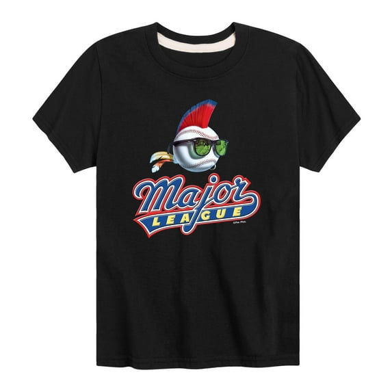 Major League - Mohawk Baseball - Toddler And Youth Short Sleeve Graphic T-Shirt