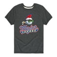 thumbnail image 1 of Major League - Mohawk Baseball - Toddler And Youth Short Sleeve Graphic T-Shirt, 1 of 6