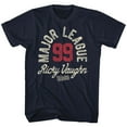 thumbnail image 1 of Major League Ricky Vaughn Navy Adult T-Shirt, 1 of 2