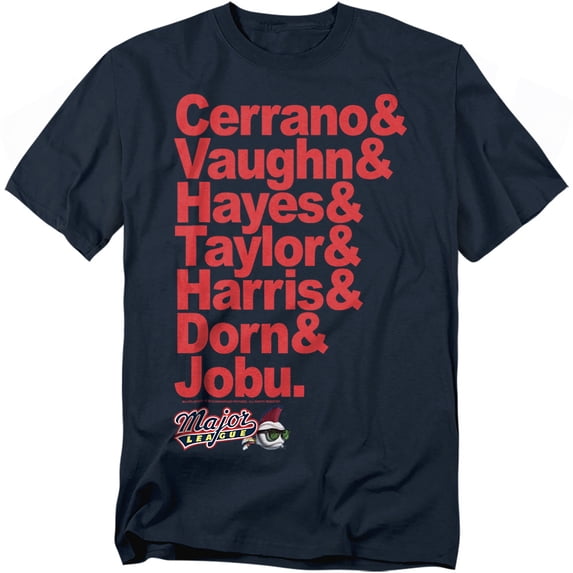 Major League Team Roster Mens Short Sleeve Shirt