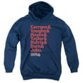 thumbnail image 1 of Major League-Team Roster Youth Pull-Over Hoodie- Navy - Medium, 1 of 1