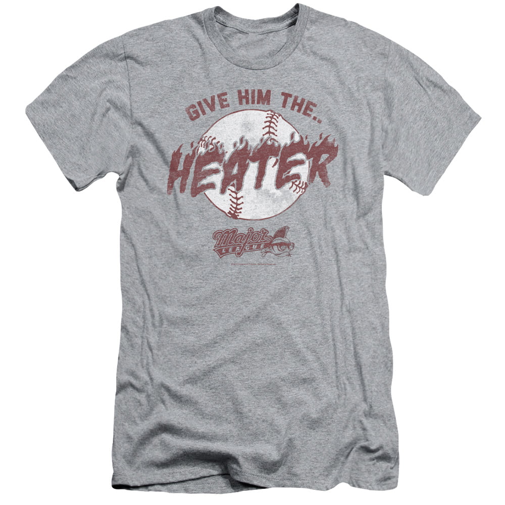 Major League The Heater Adult 30/1 T-Shirt Athletic Heather 