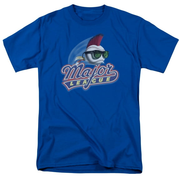 Major League Title Adult 18/1 T-Shirt Royal Blue