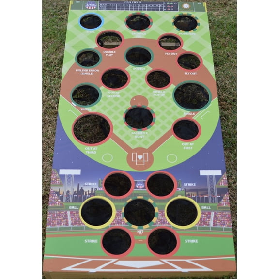 Baseball Bean Bag Toss Game Set