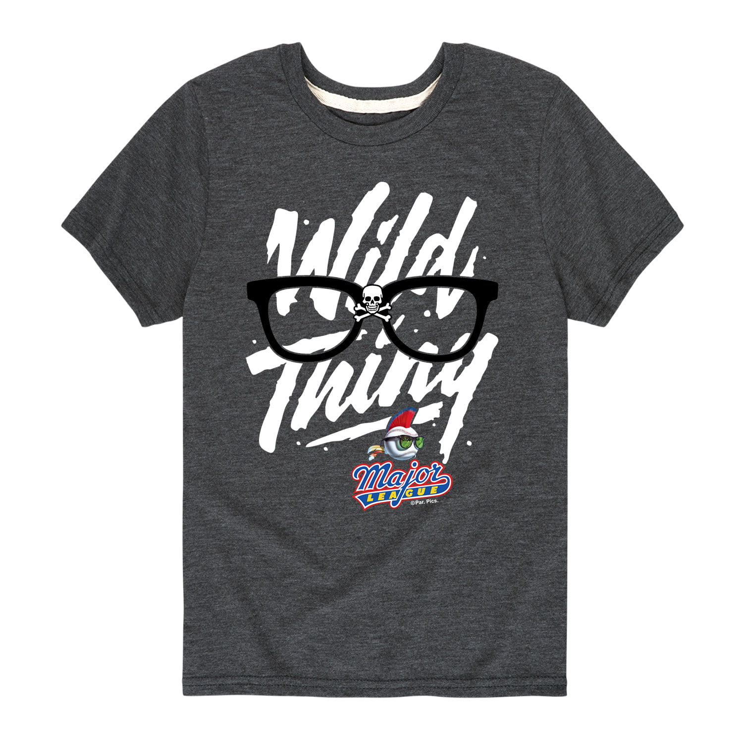 Major League - Wild Thing Glasses - Toddler And Youth Short Sleeve Graphic  T-Shirt