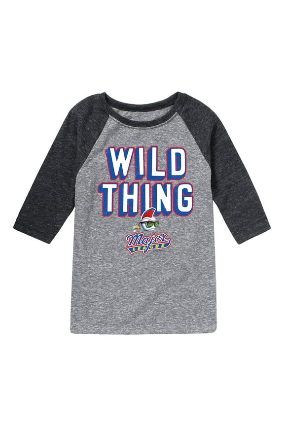 - Wild Thing - Toddler And Youth Raglan Graphic T-Shirt