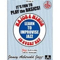 thumbnail image 1 of Pre-Owned Major & Minor (For all Instruments with 2 Free Audio CD's): Learn to Improvise Jazz: 24 (Jamey Aebersold Play-A-Long Series) Paperback, 1 of 1