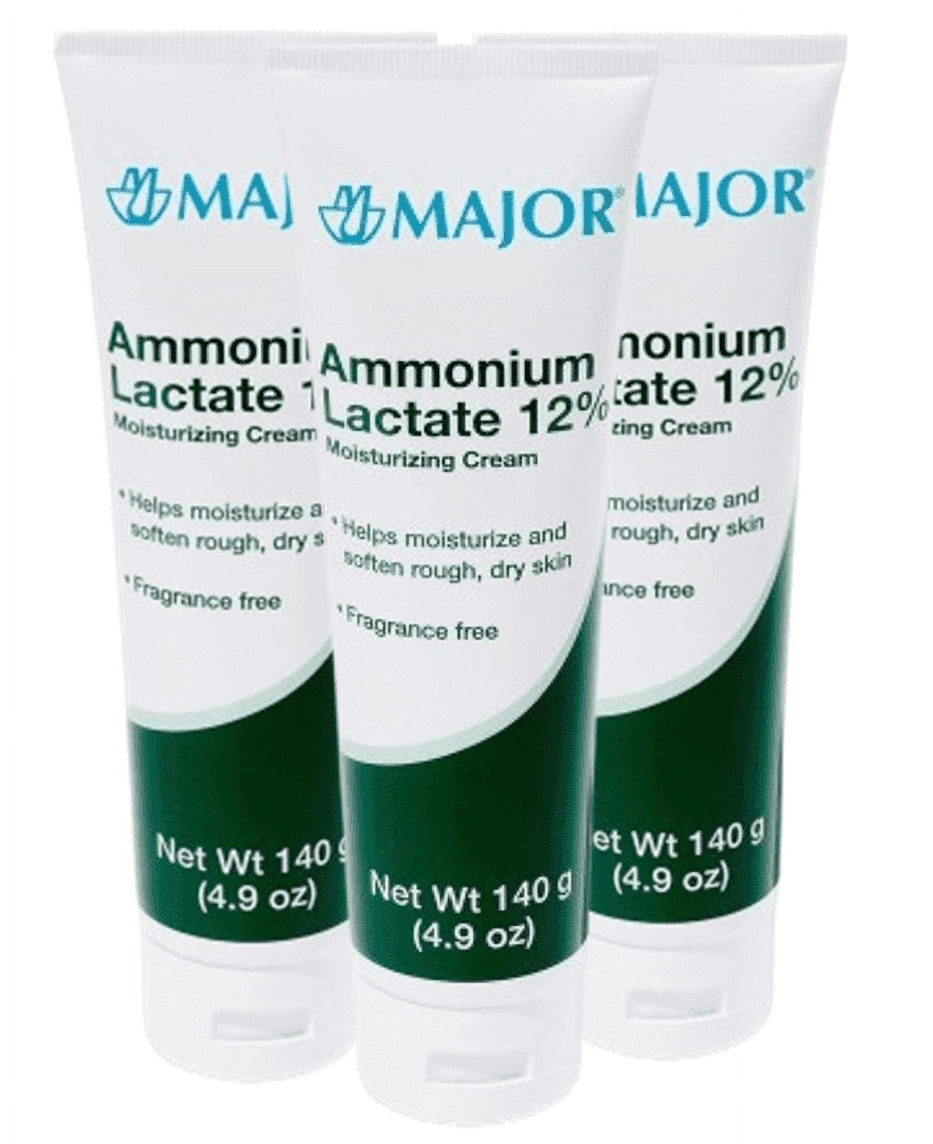 Major Moisturizing Cream - Helps Hydrate, Soften and Exfoliate Rough, Dry Skin - 4.9 oz - 3PK