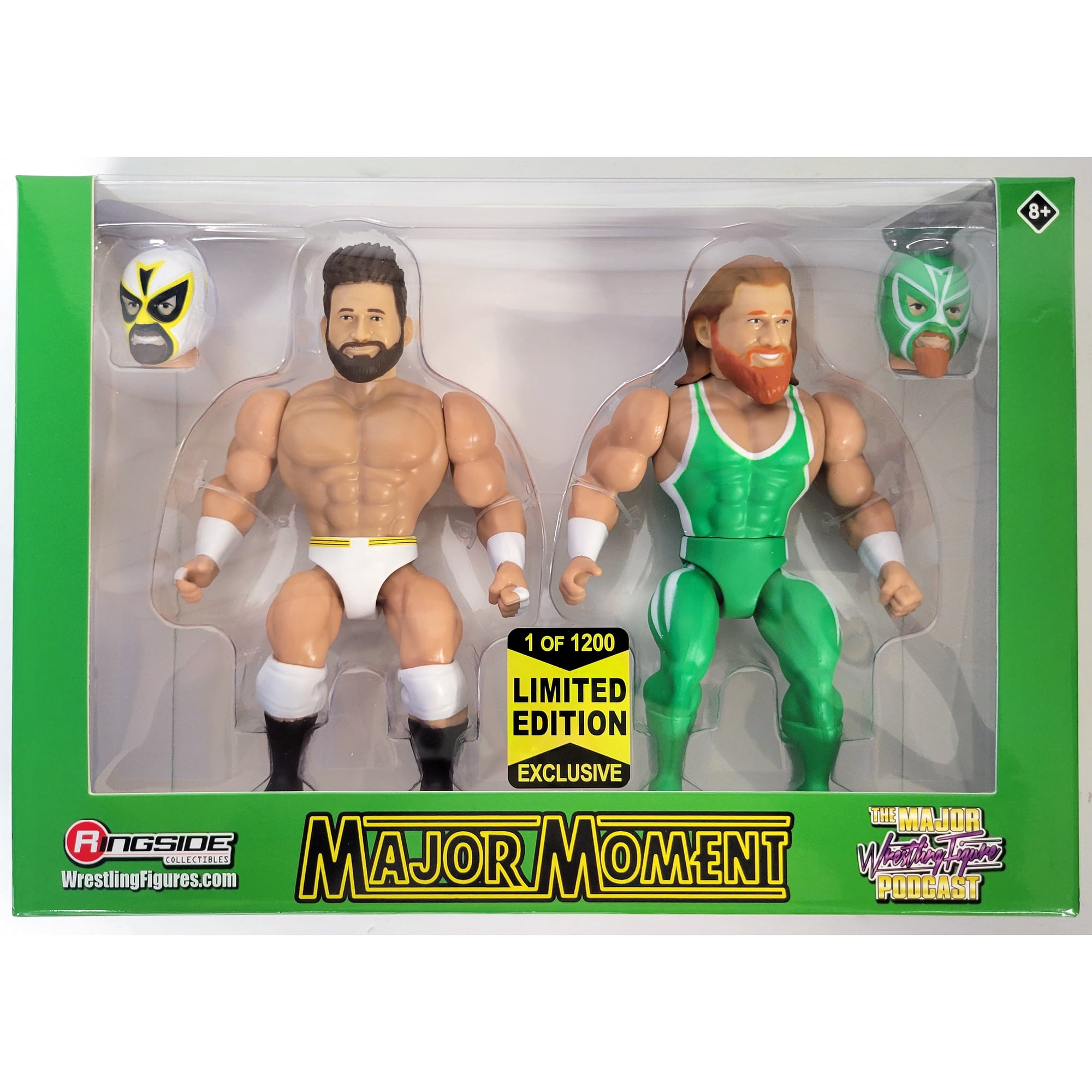 Major Moment 2Pack (1 of 1200) Major Wrestling Figure Podcast