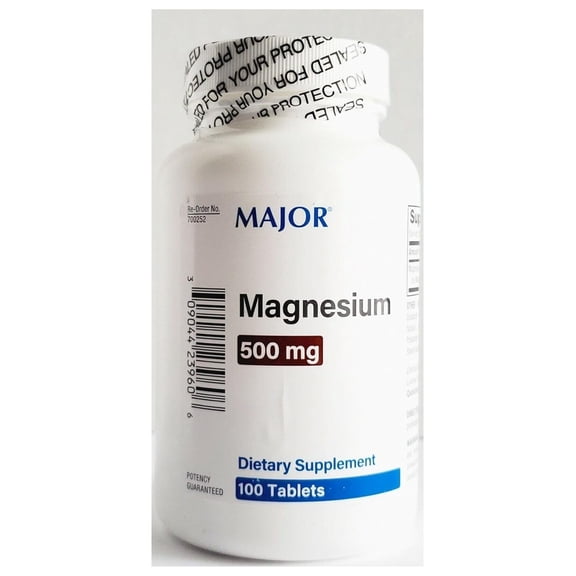 Major Oxide High Potency 500 mg, 100 Count (2 Pack)
