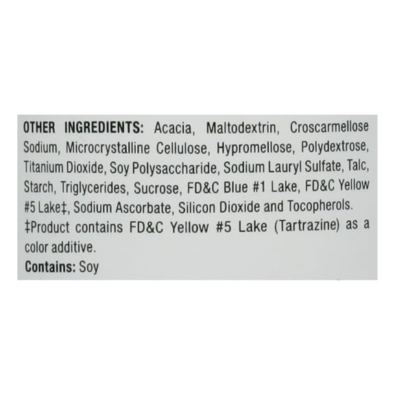 Major Oyster Shell Calcium with Vitamin D Calcium Supplement Tablets, Green, 300 Count