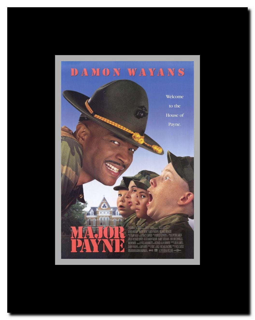 Major Payne Framed Movie Poster