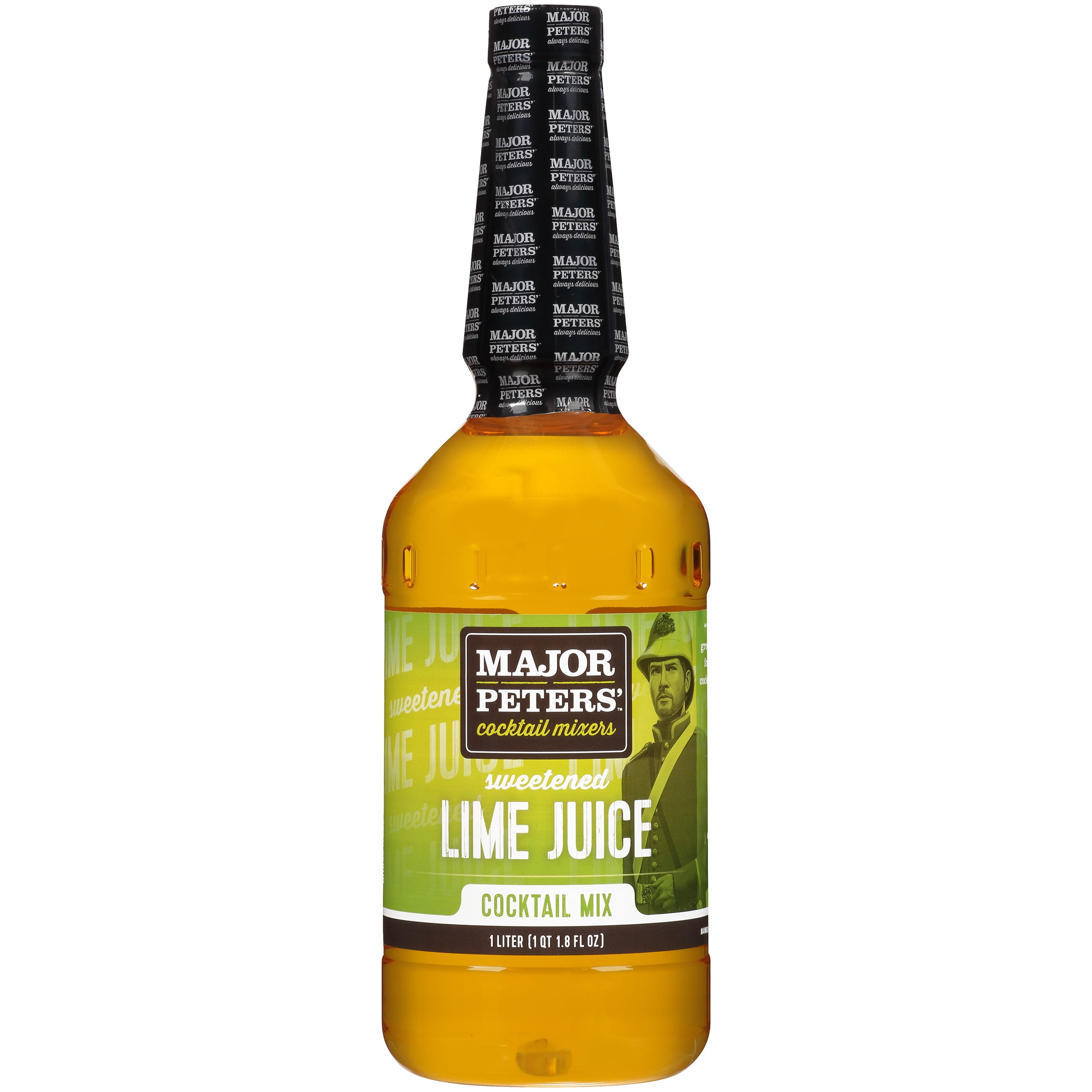 Major Peters'™ Cocktail Mixers Sweetened Lime Juice Cocktail Mix 1L