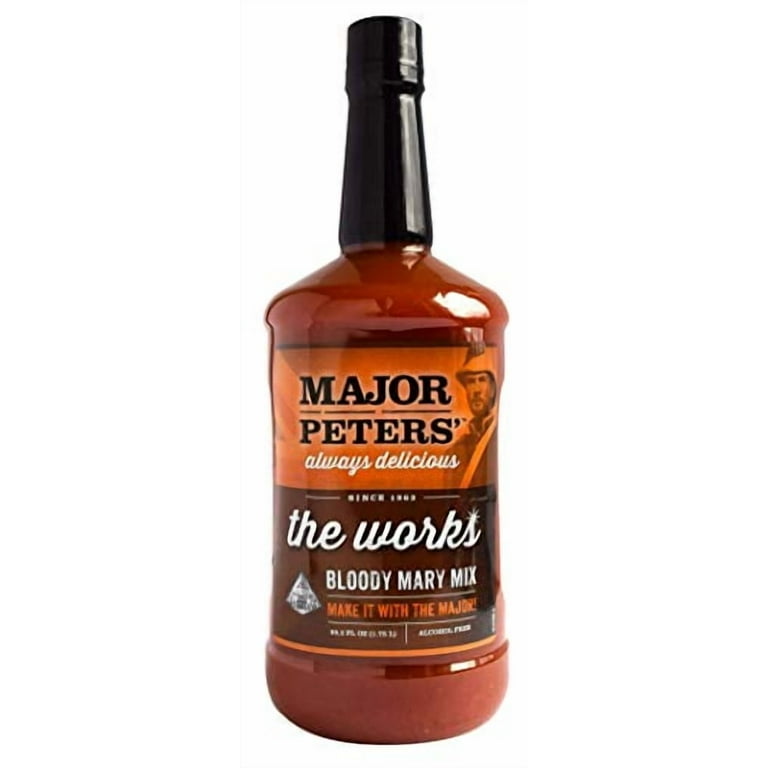 Major Peters' The Works Bloody Mary Mix, 59.2 Ounce - Walmart.com