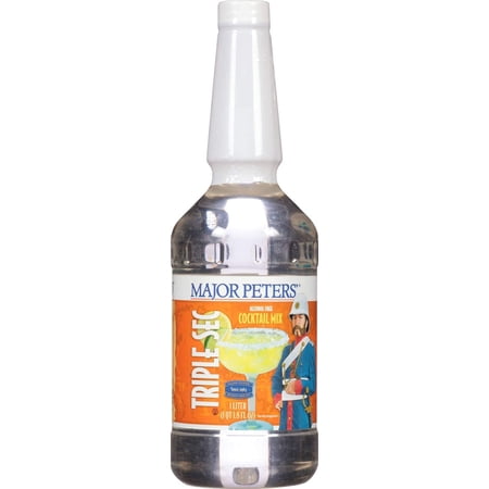 Major Peters Triple Section Plastic Mixer , 1 Liter -- 12 Case