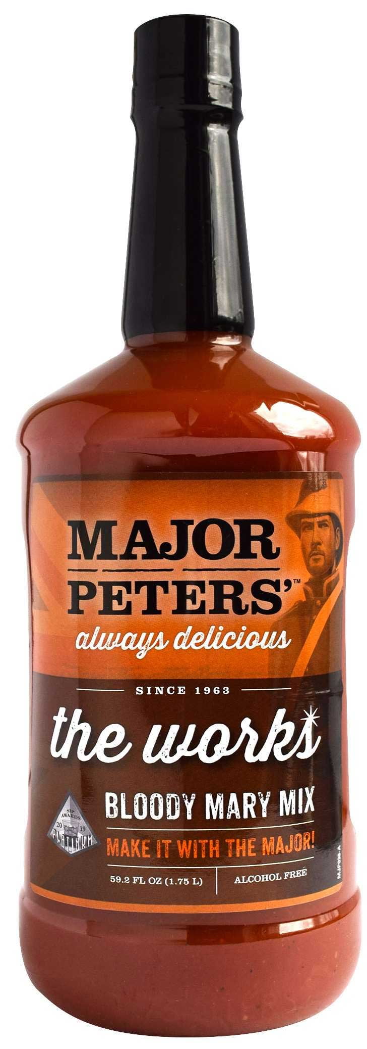 Major Peters Ready to Drink Cocktails - The Works Bloody