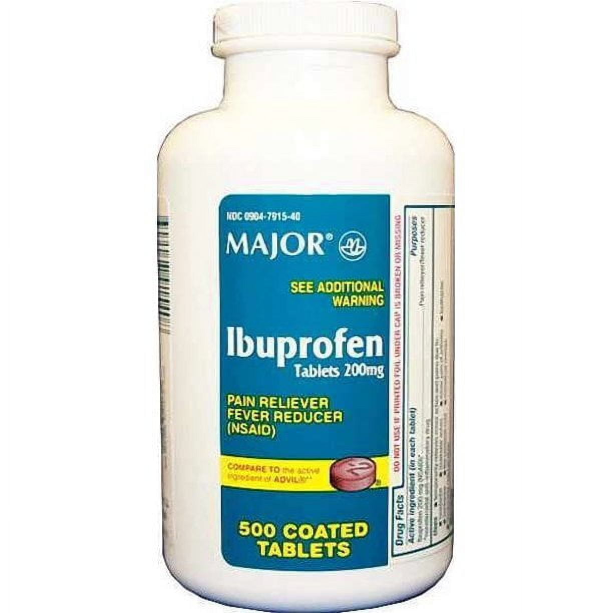 Major Pharm Ibuprofen, 200 Mg 500 Tab