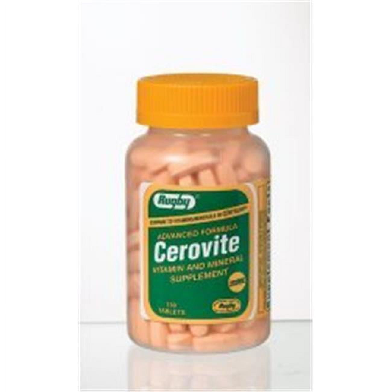 Major Pharmaceuticals 11202700 Cerovite Multivitamin with Iron