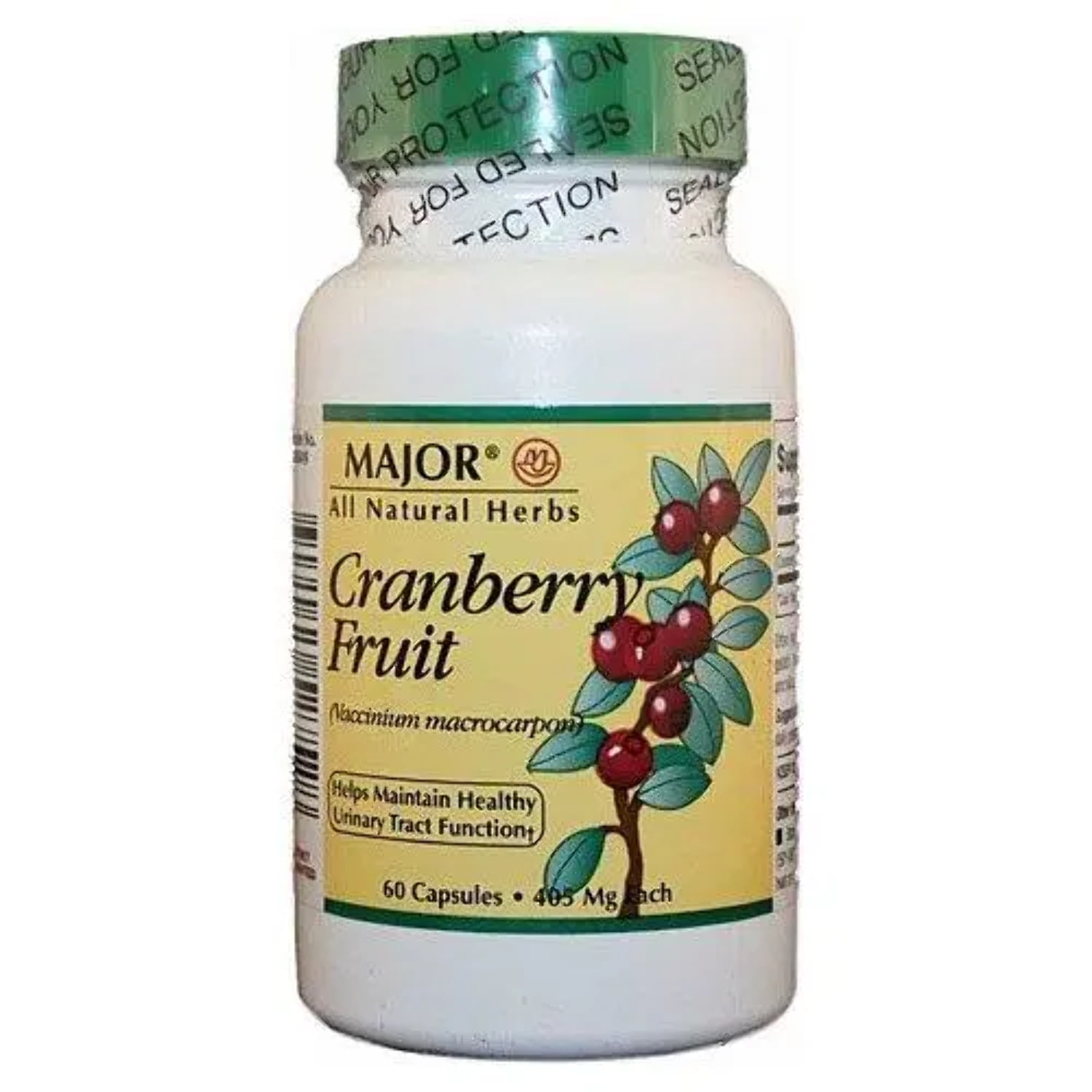 Major Pharmaceuticals Cranberry Fruit Supplement 405mg 60 Capsules