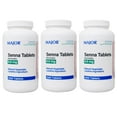 thumbnail image 1 of Major Pharmaceuticals Senna Natural Vegetable Laxative Tablets, 1000 Count - Pack of 3, 1 of 5