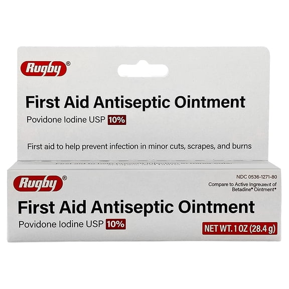 Povidone-Iodine 1 oz Ointment 10% Heals Ulcers on Koi Antiseptic