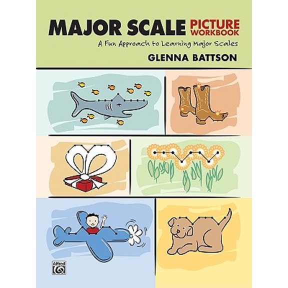Pre-Owned Major Scale Picture Workbook: A Fun Approach to Learning Major Scales (Paperback) 0739019287 9780739019283