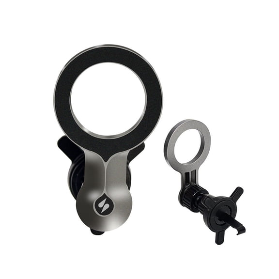 MajorEase   Universal Air Vent Phone Holder for Car with 10 Strong Magnets, Compatible with iPhone 16 15 14 13 Pro Max Plus, Samsung Galaxy S24 S23, Android, and MagSafe Cases