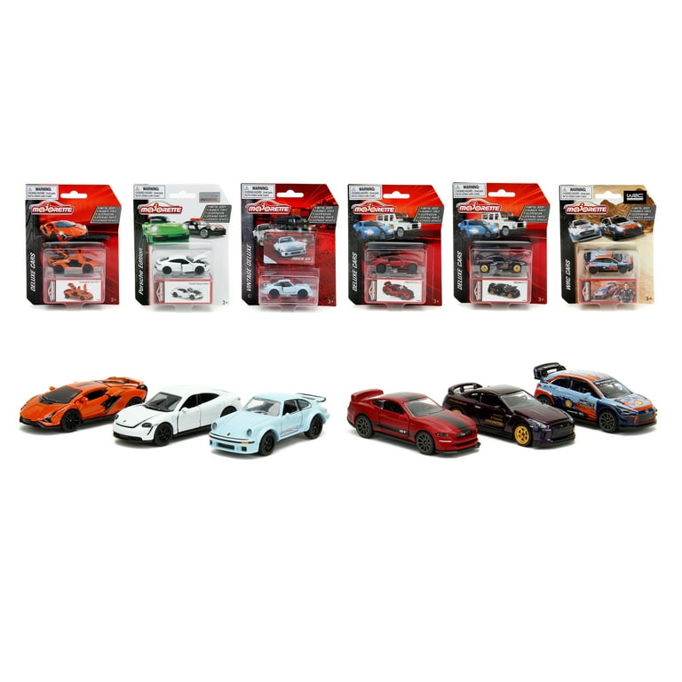 Majorette 1 64 Deluxe Assortment Die Cast Cars Model Vehicles Multi Color 3oz Walmart