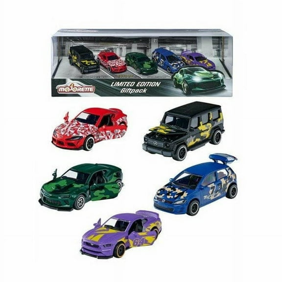 Majorette Limited Edition 8th Series - 5-Piece Metal (Die-cast) Vehicle Gift Set 212054028