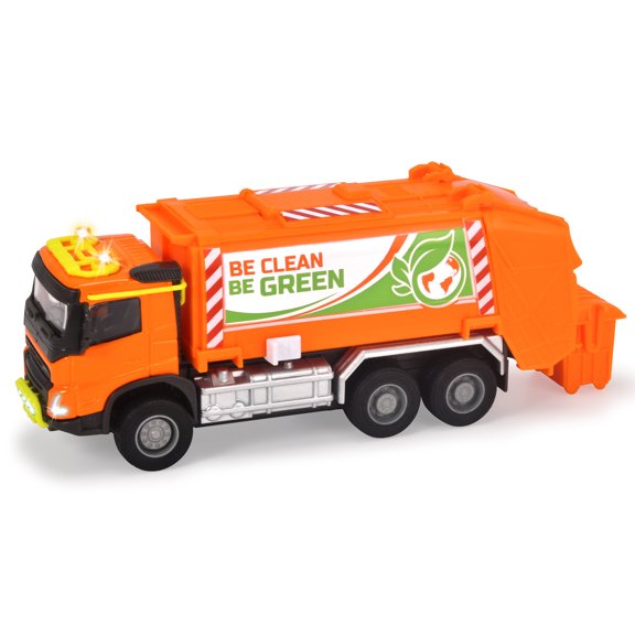 Majorette Volvo: Truck Garbage Collector - Die-Cast Light & Sound Vehicle, Kids Ages 3+